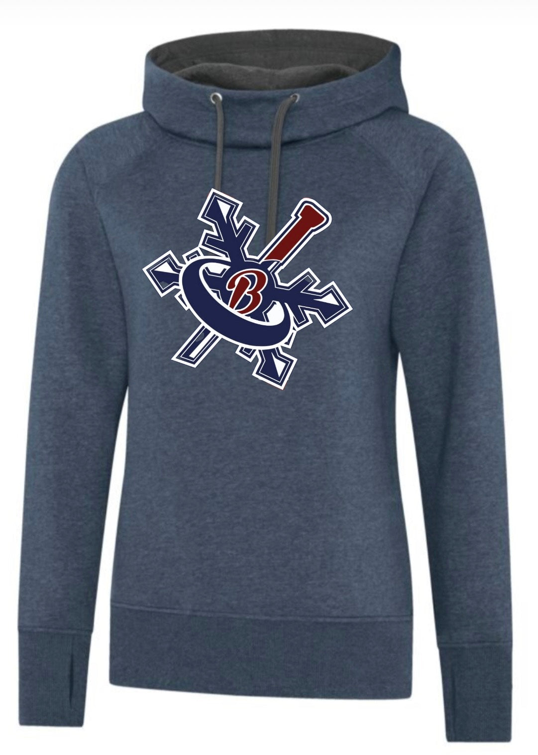 Women's Scuba Neck Hoodie