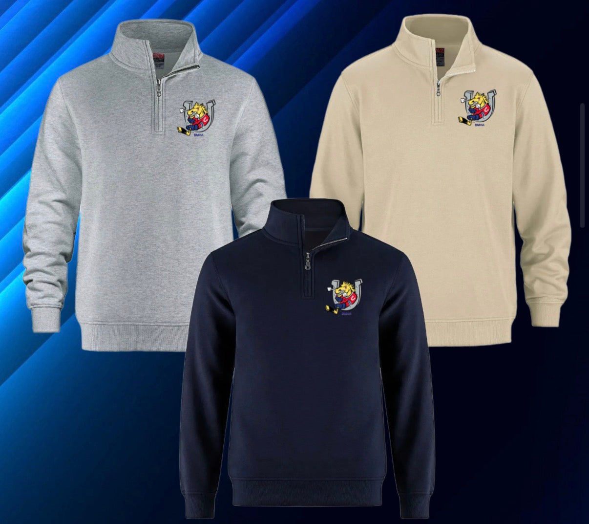 Yth. Dump & Chase 1/4 Sweater
