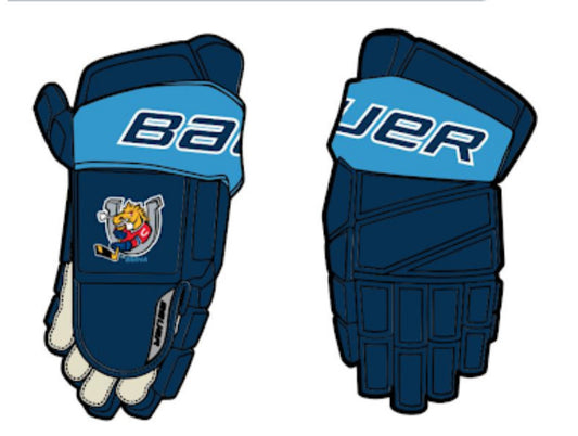 Yth/Jr. Bauer Vapor Custom Team Gloves